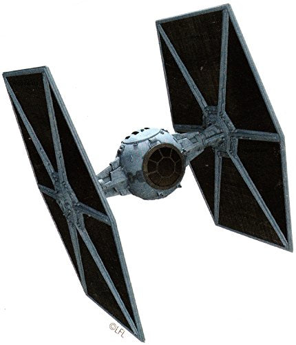 2 Inch Imperial Galatic Empire Tie Fighter Ship Star Wars Classic Episode IV Removable Wall Decal Sticker Art Home Decor Kids Room-2 Inches Wide by 2 1/4 Inches Tall