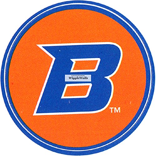 1.5 Inch BSU Broncos Boise State University Logo Removable Wall Decal Sticker Art NCAA Home Room Decor 1.5 Inches