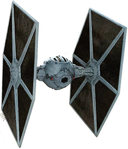3 Inch Imperial Galatic Empire Tie Fighter Ship Star Wars Classic Episode IV Removable Wall Decal Sticker Art Home Decor Kids Room-3 Inches Wide by 3 1/2 Inches Tall