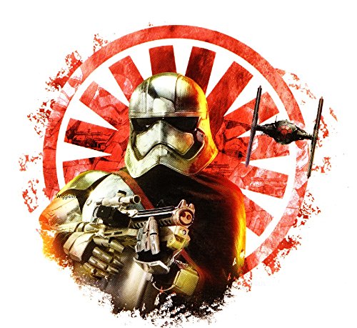5 Inch Captain Phasma First Order Symbol Logo Storm Trooper Stormtrooper Galactic Empire Star Wars the Force Awakens Removable Wall Decal Sticker Art Home Decor Kids Room-5 Inches Wide By 4 3/4 Inches