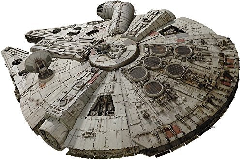 12 Inch Rebel Alliance Millenium Falcon Han Solo Ship Star Wars Classic Episode Iv Removable Wall Decal Sticker Art Home Decor Kids Room-11 3/4 Inches Wide by 8 Inches Tall