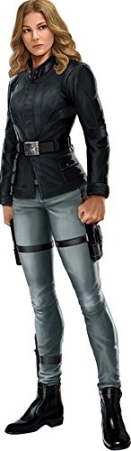 9 Inch Sharon Carter Agent 13 Girlfriend Captain America Civil War Team Cap Marvel Avengers Comics Removable Wall Decal Sticker Art Home Decor Kids Room Boys Decoration 2 1/2 x 9 inches