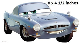 Secret Agent Finn McMissile Wall Decal Disney Cars 2 Movie Removable Sticker Peel and Stick Art 8 x 4.5 inches