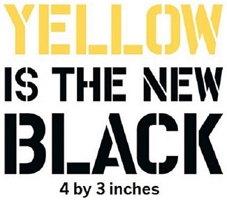 yellow is the new black
