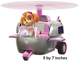 Skye Air Rescue Helicopter Wall Decal Paw Patrol Removable Sticker Girl Pups Peel and Stick Art 9 x 7 inches