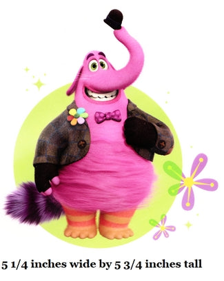 Bing Bong Inside Out Movie Wall Decal Hat Wave Removable Sticker Art Walt Disney Pixar Peel and Stick Home Room Decor 5.25 x 5.75 inches